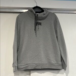 PINK Gray Hoodie